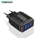 4 Port Quick Charge Adapter - Rapid Multi Charge