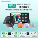Ottocast Mini Dot - 2-In-1 CarPlay Android Auto