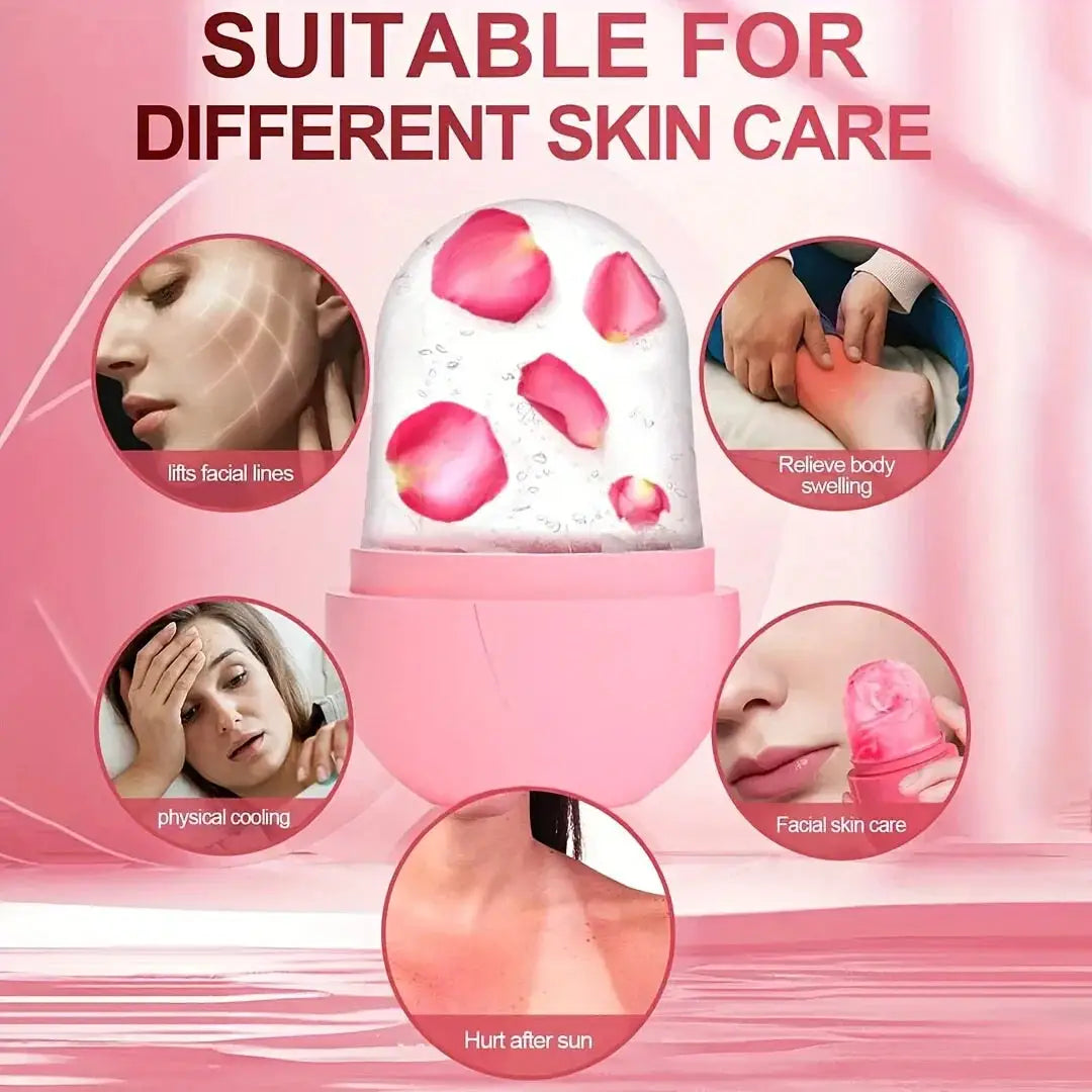 Ice Roller Massager For Face Eyes Neck Natural Care