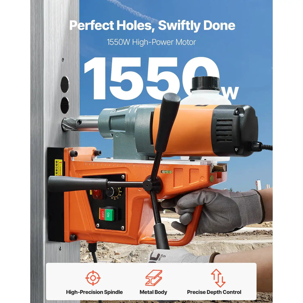 Heavy Duty Magnetic Drill Press Heavy — product view 2