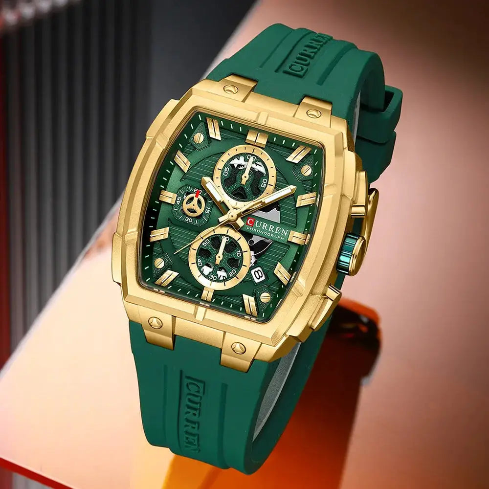 Luxe Mens Chronograph Watch Silicone — product image 6