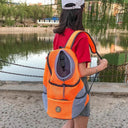 Pet Adventure Backpack: Stylish Carrier for Cats and Dogs