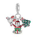 Charm Silver Plated Christmas Winter