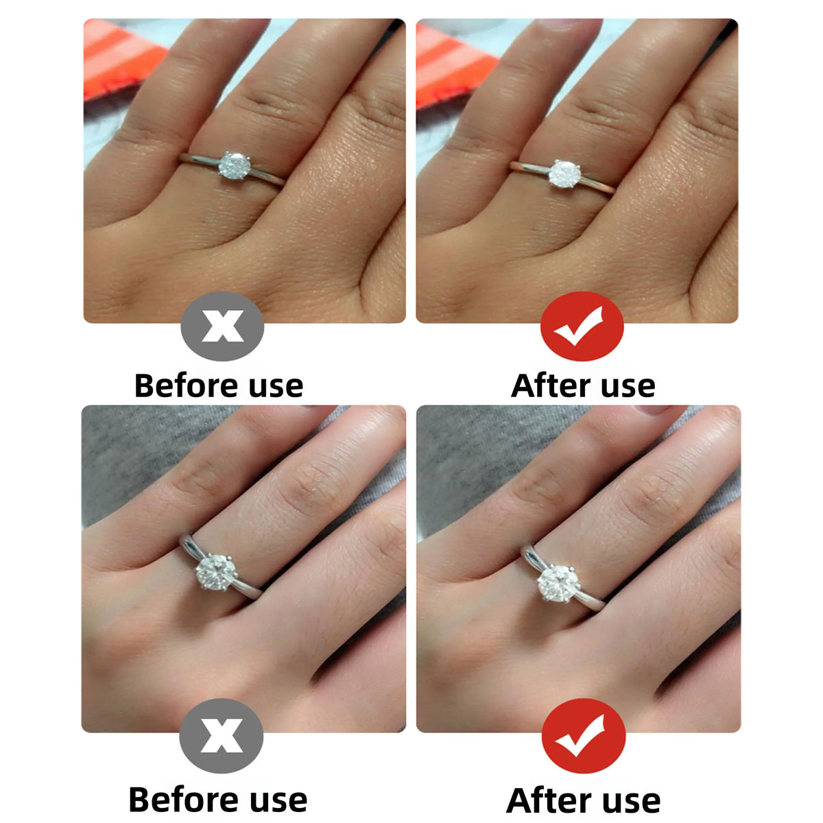 Moissanite Ring Cbtb — product view 6