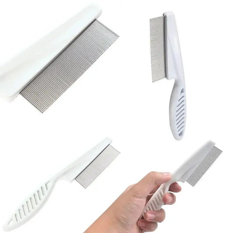 Rabbit Grooming Brush Stainless Steel Pet Hair Remover Tool