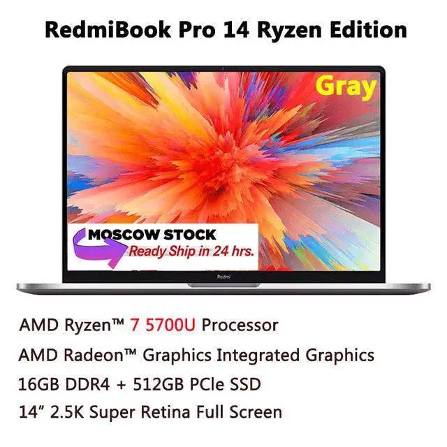 RedmiBook Pro Ryzen AMD R7 Performance Laptop For Work