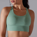 Women's High Stretch Yoga Bra Tank Top for Gym Use