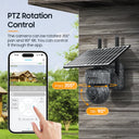 INQMEGA 8MP 4G SIM Card WIFI Solar Camera Outdoor Security