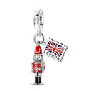 Sterling Silver Charm Bead Eiffel