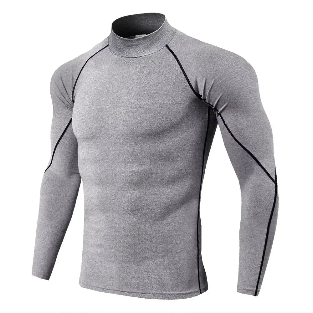 Muscle Support Men's Compression Tee Gym — product view 18