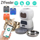 Automatic Pet Feeder WiFi Smart Food Dispenser Cat Dog Bowl