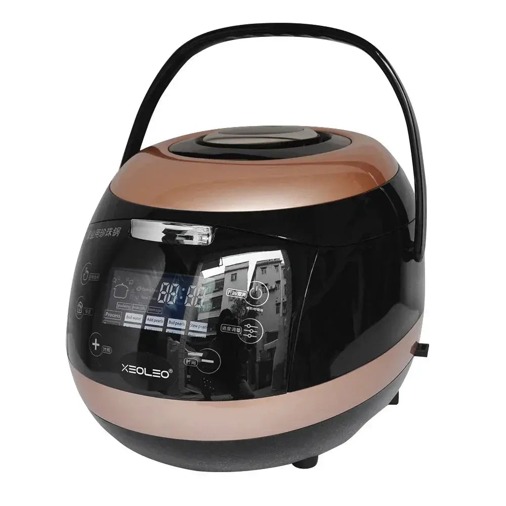 XEOLEO 5L Tapioca Cooker Pearl Warmer Pot For Milk Tea Shop