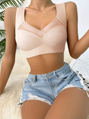 Ultra Soft Wireless Lace Sport Bra