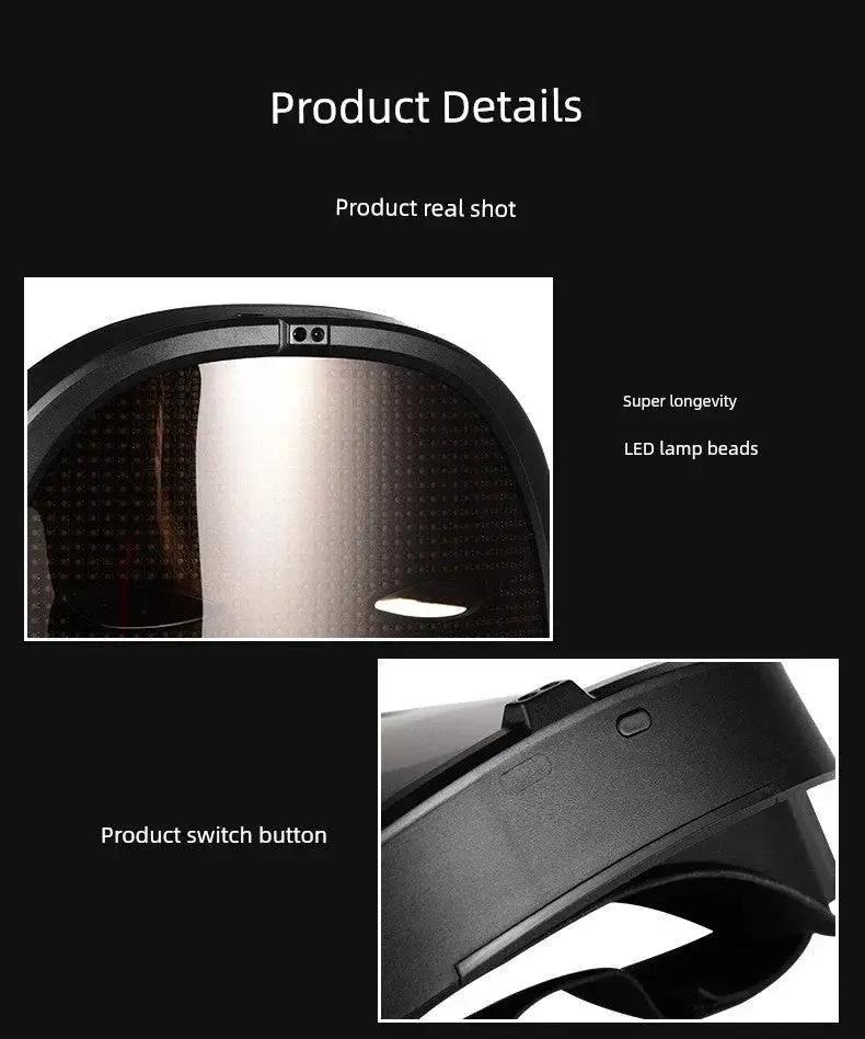 LED Mask for Cosplay Fans Dynamic Faces — product view 20