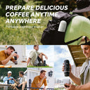 Portable Electric Espresso Machine Travel Coffee Maker for