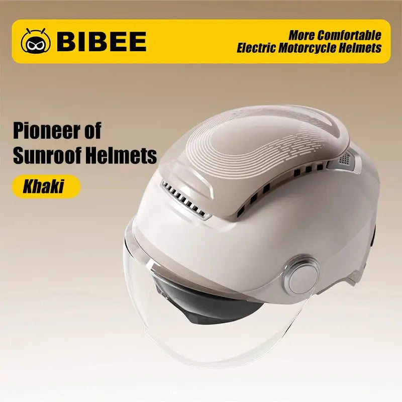Bibee Open Face Electric Bike Helmet — product view 11