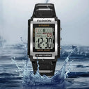 Synoke Men Digital Watch - 50M Waterproof Night