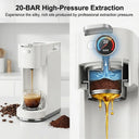 Single-Serve Coffee Maker, in Hot and Iced Coffee Machine