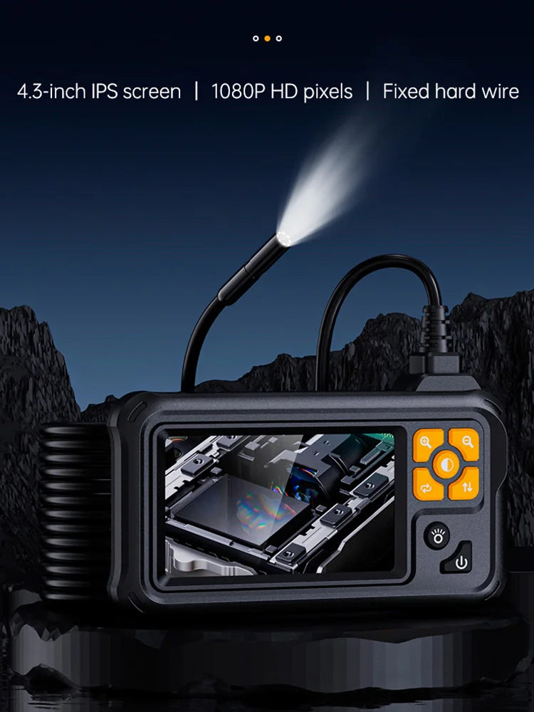 Industrial Endoscope Camera IPS Screen Single/Dual Lens — product view 3