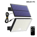 Solar Lights Outdoor 366/400/318 LED Motion Sensor Security Lights IP65 Waterproof Solar Powered Flood Lights for Garden Yard