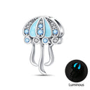 Sterling Silver Ocean Luminous Sea