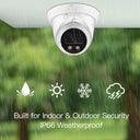 4K Outdoor IP Security Camera with Night Vision Access