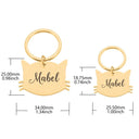 Personalized Stainless Steel Pet Tag with Free Engraving