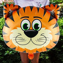 Jungle Safari Animals Foil Balloons Set for Wild Parties