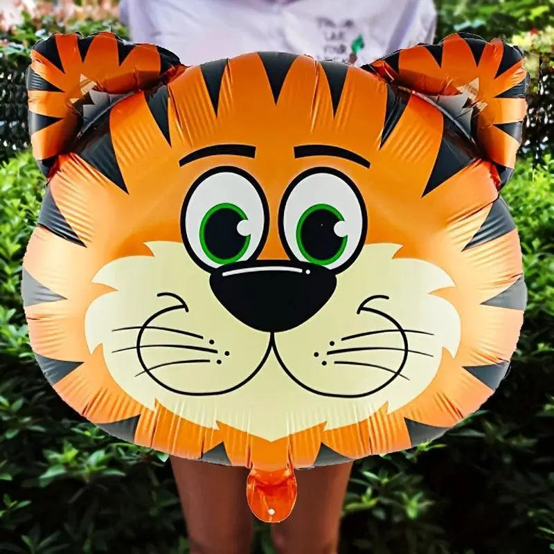 Jungle Safari Foil Balloons Set For Wild Party Decorations