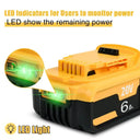 Long-Lasting Power Tool Battery for 20V