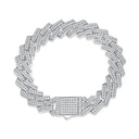 Elegant Moissanite Silver Chain Jewelry