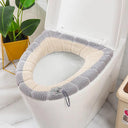 Winter Comfort Bidet Set: Soft Antibacterial Toilet Cover