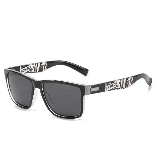 Unisex Vintage Polarized Square Sunglasses UV400 Protection