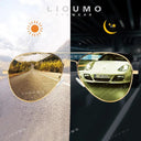 Unisex Polarized Photochromic Pilot Sunglasses for Driving