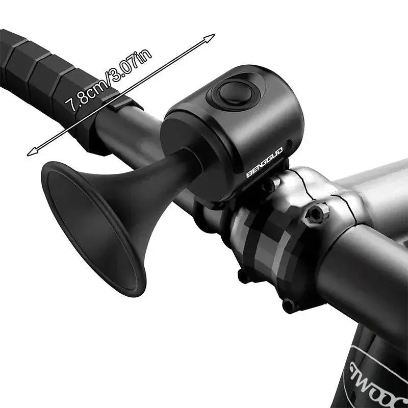 Electric Bike Horn 120dB Safety Bell Waterproof Alarm
