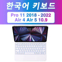 Backlit Keyboard for iPad with Trackpad and Adjustable Angles