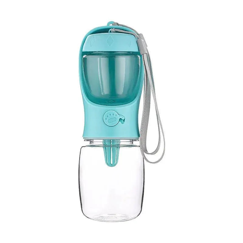 Dog Cat Portable Feeding and Water Bottle for Outdoors