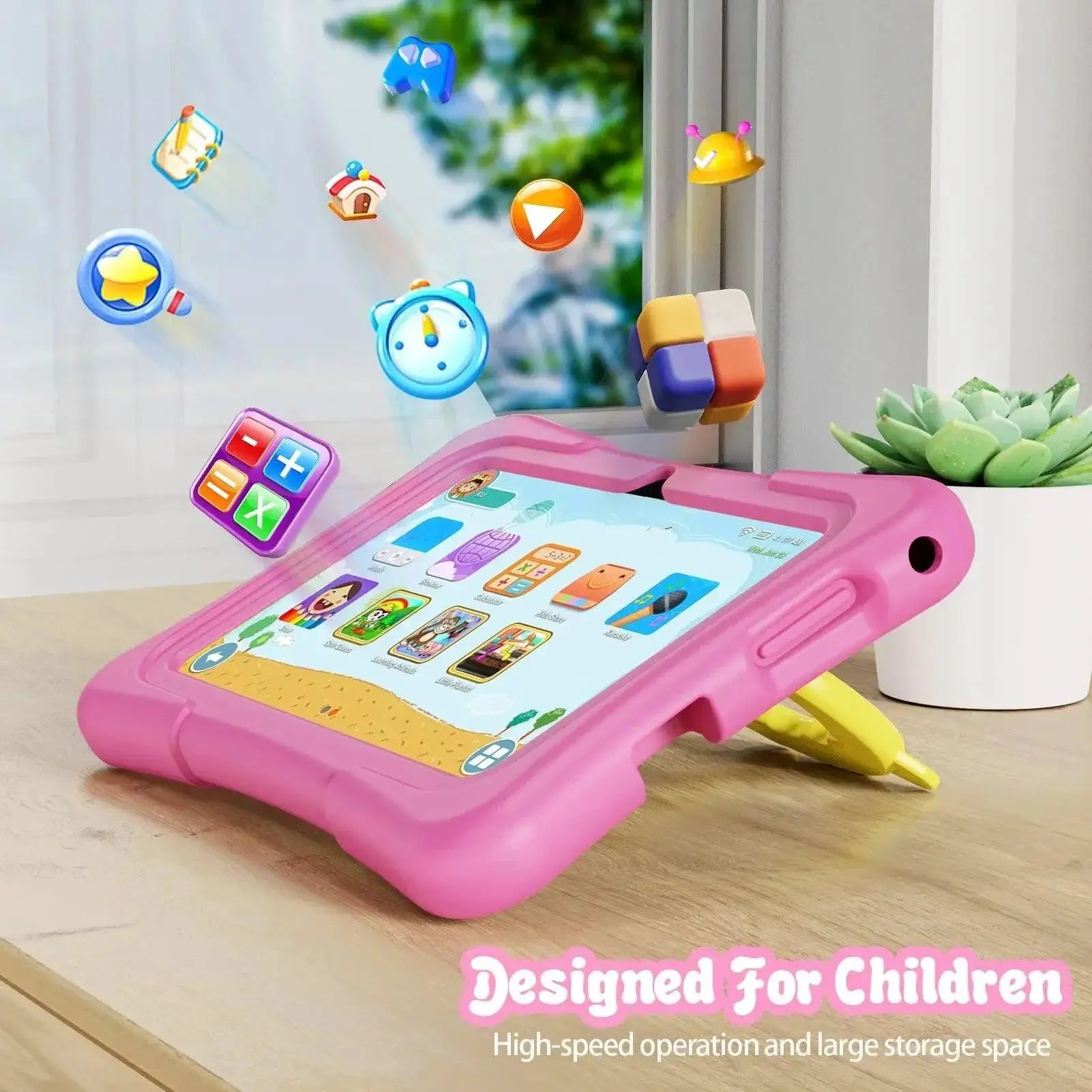 Pritom Kids Tablet 7 Inch Android 11 With Learning Apps
