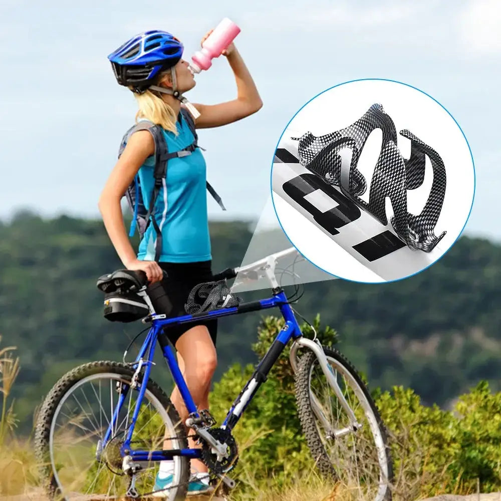 Full Carbon Fiber Ultralight Bicycle Water Bottle Cage Rack