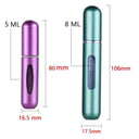Mini Perfume Atomizer Eco-Friendly Travel Spray Bottle