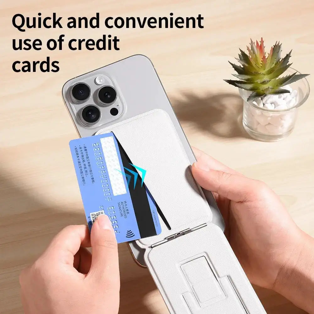 Phone Magnetic Stand Holder For iPhone 15 14 13 12 11 Pro Max Plus Desktop Magnetic Phone Folding Stand Magsafe Holder For Apple