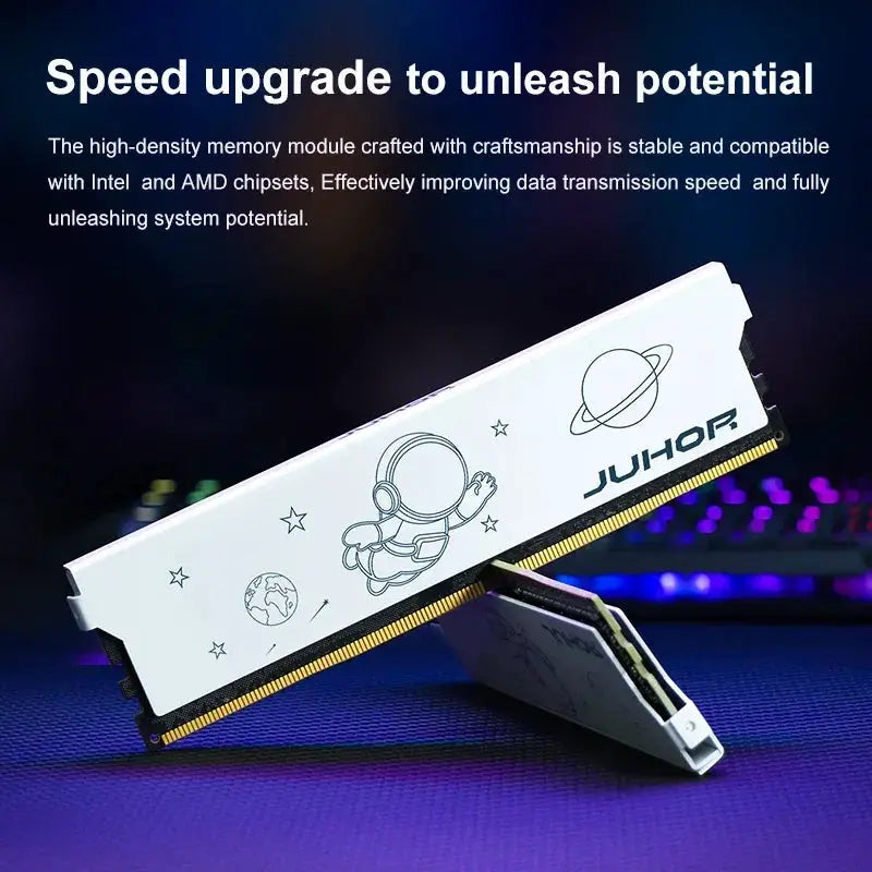 JUHOR DDR4 RAM 8GB 3600MHz U DIMM Memory For Desktop