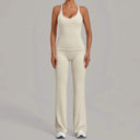 Yoga Set Women 2pc High Waist Crop Top Gym Ready