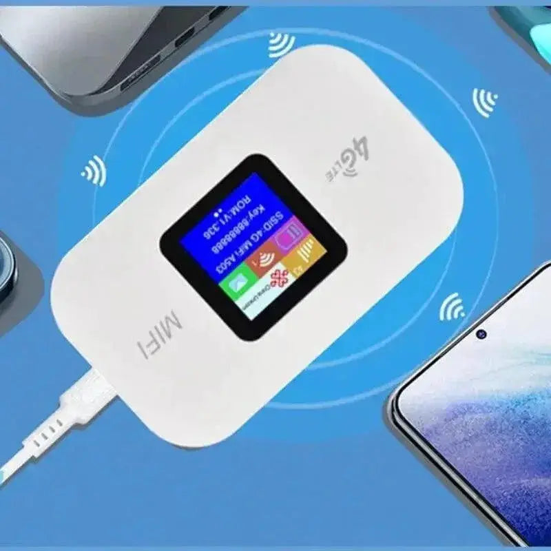 High Speed Portable Wireless Router With Long Battery Life