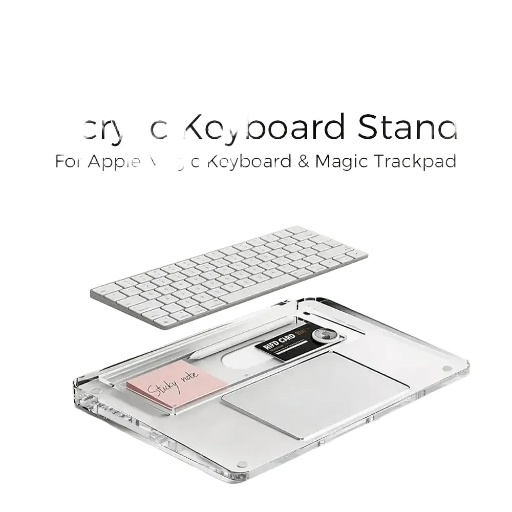 Acrylic Keyboard Stand - Pain Relief — product view 1