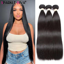 Straight Bundles 100% Human Hair 50G Brazilian Extensions