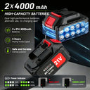 Cordless Leaf Blower Lightweight Variable Speed Storm Gun