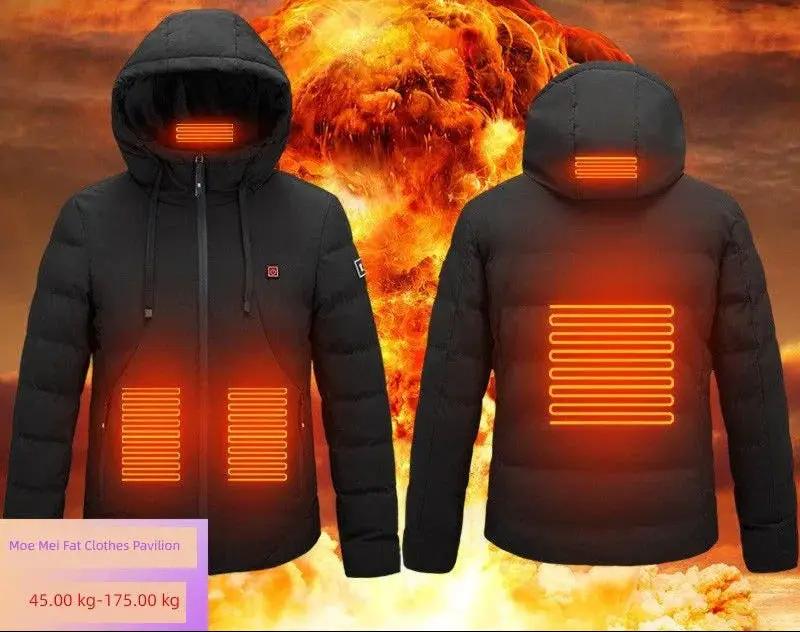 Men's Cotton Padded Down Jacket For Maximum Warmth And Style