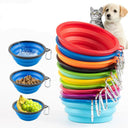 Large Collapsible Pet Bowl Portable Travel Dish for Pets