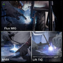 HITBOX HBM1200 Gasless MIG Welding Machine